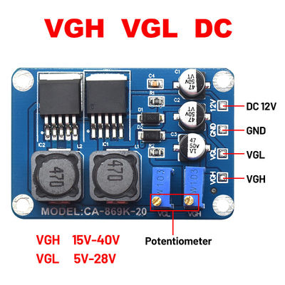 CA-869K Vgh Vgl DC 수리 모듈 보드 변환기 Tcon 전압 변경 수정 조절기 LED LCD TV 패널 수리 도구