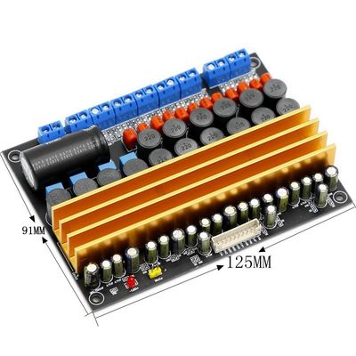 TPA3116 8-채널 디지털 전력 증폭기 보드 100W+100W+6*50W D급 DC18V-24V 스피커
