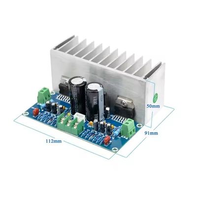 고전력 D급 오디오 증폭기 보드 2*100W TDA7293 스피커용 스테레오 디지털 앰프 AC12-32V