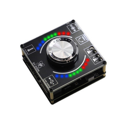 TPA3116 모듈 50W*2 스테레오 HIFI 볼륨 스펙트럼 전력 증폭장치 음악 리듬 램프 개인 폼