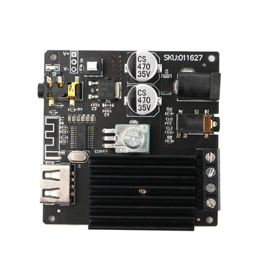 BT 5.0 디지털 전력 증폭기 보드 100W * 2 스테레오 미니 DIY 오디오 모듈 U 디스크 및 AUX 입력 지원