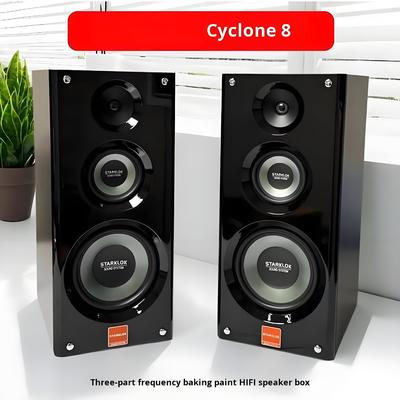 슈트:사이클론 8호 페인트 된 3차원 홈 앰플리퍼 스피커 세트 SR8800 앰플리퍼와 10인치 서브우퍼
