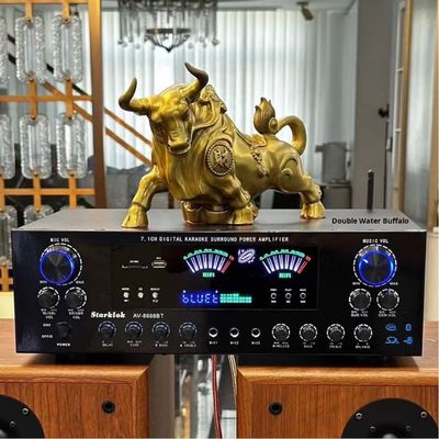 AV-8888BT 프로페셔널 7.1 채널 2000W 초고전력 가정 극장 증폭기 BT 무선 가정 KTV 서라운드 사운드 시스템