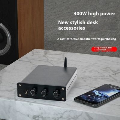 전문 2.1 채널 400W 고출력 HiFi 디지털 앰프, 가정용/차량용 오디오 애호가를 위한 Intel 프로세서 리시버 앰프