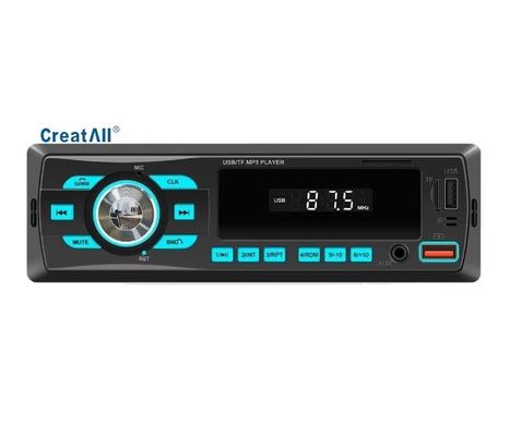 Creatall 고화질 무손실 음악 자동차 MP3 플레이어 12V 범용 스마트 BT 무선 USB 연결 특별 할인