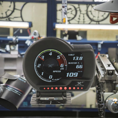 OBD2 디지털 오토 미터 터빈 압력 다기능 HUD 헤드 업 디스플레이 OBD 가이브 미터 하이 오토 전자제품