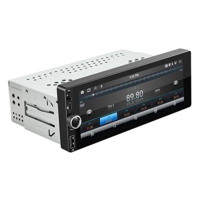 싱글 딘 6.86 인치 카플레이 / 안드로이드 자동차 라디오 터치 스크린 LCD USB 연결 대시보드 배치
