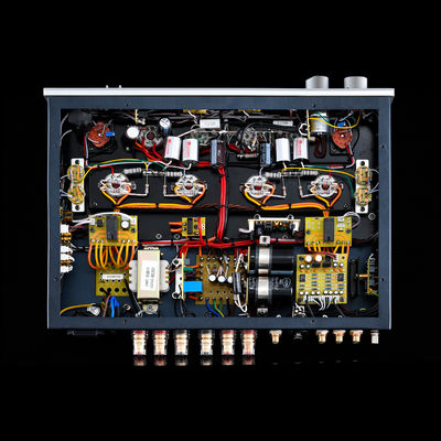 A 레벨 25W+25W 홈 HIFI 튜브 오디오 증폭기 고전력 출력 통합 헤드폰 수신기 스피커 클래스 증폭기