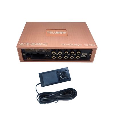 핫 셀링 4*50W 클래스 AB 카 오디오 앰프 4채널 DSP 크로스오버 서브우퍼 앰프 오토 파워 (컨트롤 패널 제외)