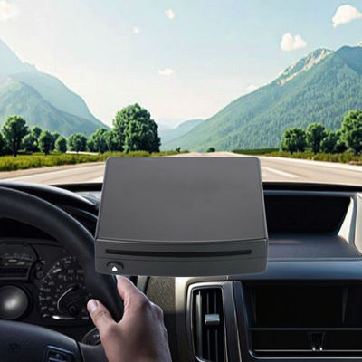 슈퍼 슬림 휴대용 USB 전력 자동차 DVD 플레이어 대시보드 호환 LED TV 멀티미디어 스테레오 액세서리 외장