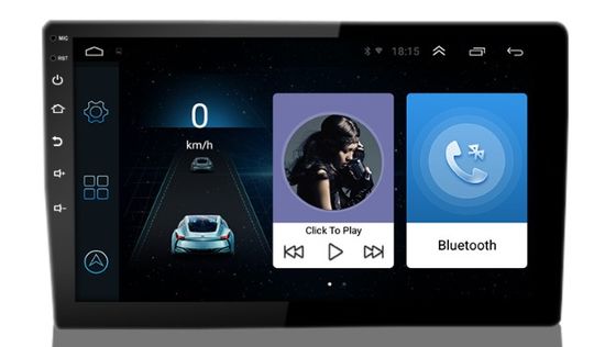 10.1 인치 유니버설 안드로이드 자동차 좌석 모니터 터치 스크린 후면 좌석 헤드레스트 거울 USB IPS 2GB 32GB TV 역전 지원
