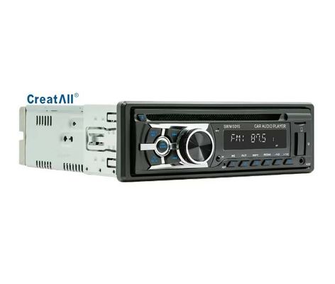 Creatall 싱글 디스크 차량용 MP3 플레이어, 스마트 블루투스 멀티미디어 CD/VCD/DVD 카드 슬롯 USB 연결 라디오
