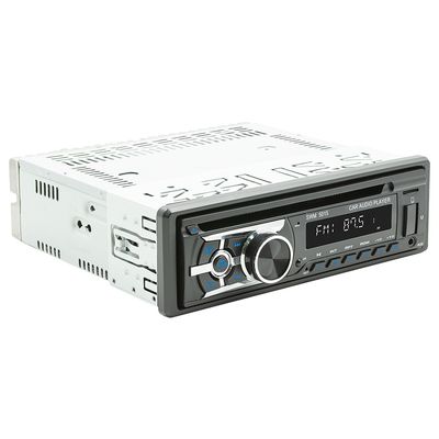 Creatall 싱글 디스크 차량용 MP3 플레이어, 스마트 블루투스 멀티미디어 CD/VCD/DVD 카드 슬롯 USB 연결 라디오