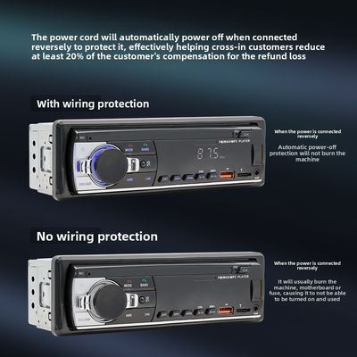 Creatall 재고 차량 MP3 플레이어, BT 무선 연결, USB 인터페이스, FM 라디오 - 신규 해외 제품