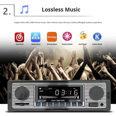 크레탈 가드 드래곤 5513 신차 MP3 플레이어 BT 무선 핸드리스 USB 연결 자동차 충전기