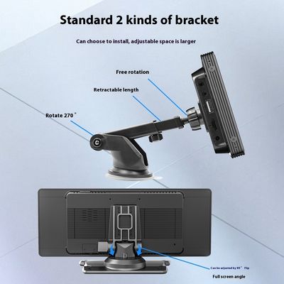 크레탈 크로스보더 10.26인치 대형 LCD 화면 카플레이 내비게이션 고화질 역사진 USB 연결 BT 플레이어