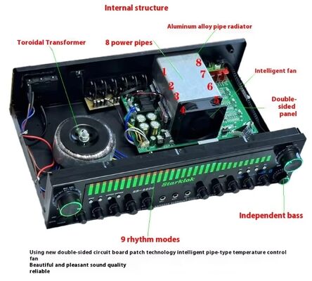SR-8800 5.1 채널 홈 앰플리퍼 개인 폼 및 OEM 브랜드 사용자 정의