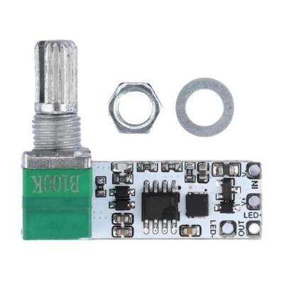LED Constant Voltage Dimmer Module Switch Board Brightness Knob Adjust Table Lamp Light bar Live Fill Light Advertising Words