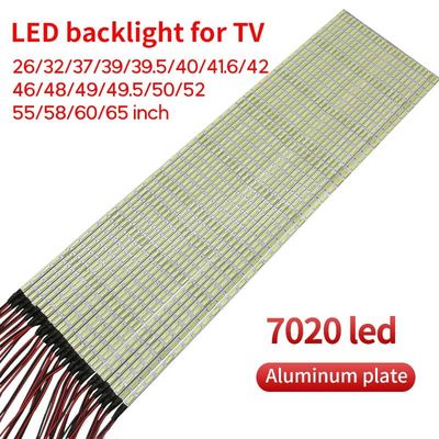26 내지 65 LED 백라이트 스트립 7020 LED 에지 스트립 3.8 밀리미터 넓은 알루미늄 판