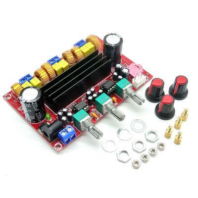 CA-3116P 디지털 증폭기 모듈 TPA3116D2 칩 50Wx2+100W 출력 및 DC12-24V 전압