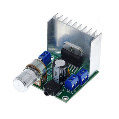 TDA7297 15W + 15W 출력 및 소음 없는 설계와 함께 12V 이중 채널 전력 증폭기 보드