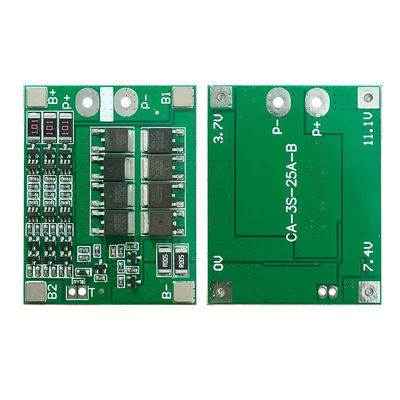 CA-3S-25A-B-T 리오온 18650 BMS PCM 배터리 보호 보드 BMS PCM 리오온 리포 배터리 셀 팩 모듈 DIY