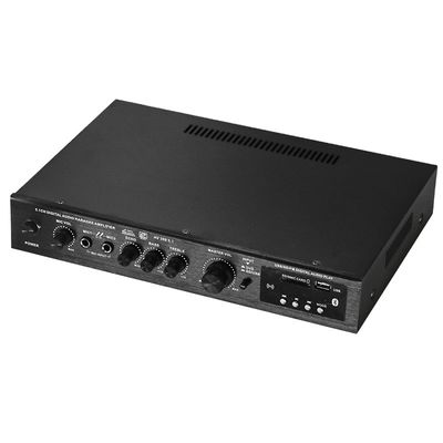 광학 동축 입력, BT 5.0, 슈퍼베이스, 홈 시어터 가라오케 파티용 5.1CH 120W*2+25W*3 HIFI 파워 앰프