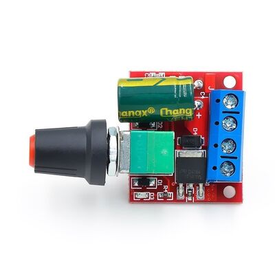 CA-555 미니 5A PWM 맥스 90W DC 모터 속도 제어 모듈 3V-35V 제어 스위치 LED 디머 모터 드라이버 보드 모듈