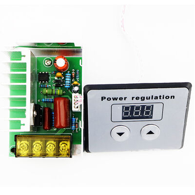 4000W SCR 전압 조절기 AC 220V 전기 모터 속도 온도 제어판 DC DC 변환기 전원 공급 모듈